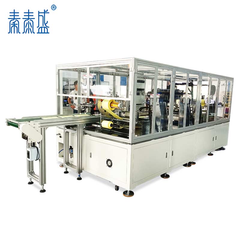 新能源汽車(chē)動(dòng)力鋰電池石墨烯氣凝膠隔熱棉全自動(dòng)輔料貼裝機(jī)ATM-HD23